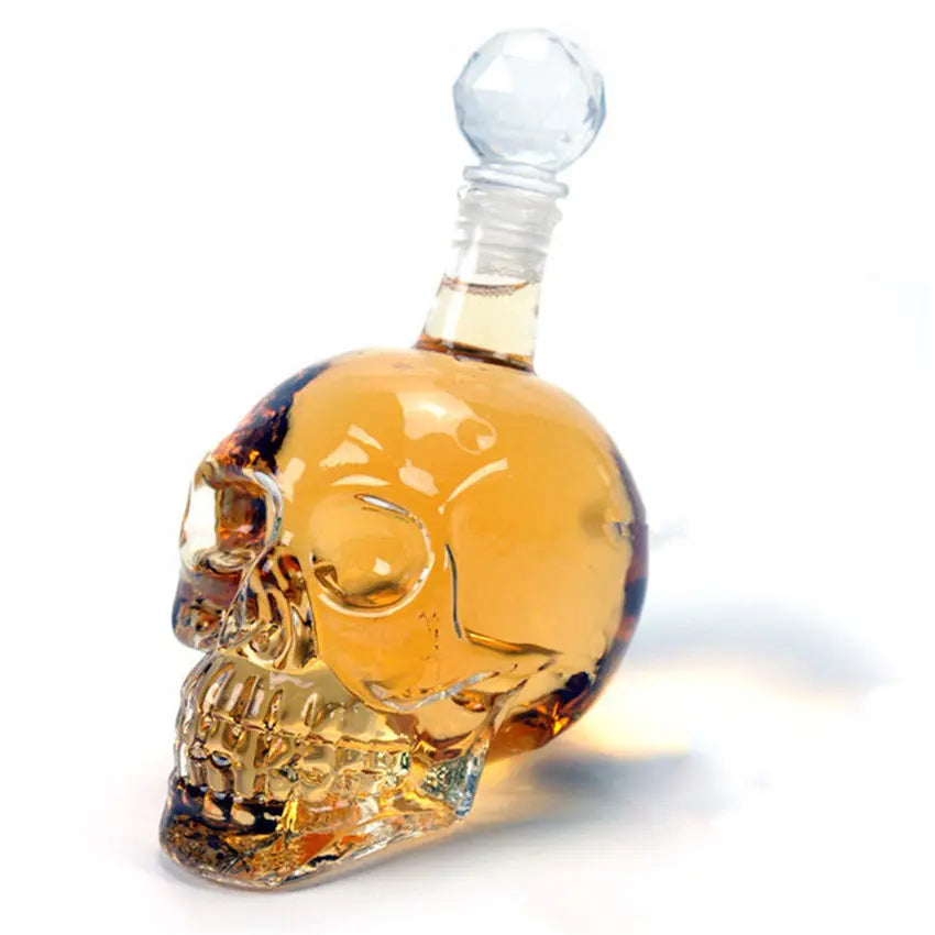 Decanter Caveira Cristal