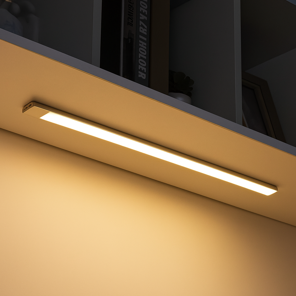 Luminária LED com Sensor de Movimento (Tamanhos: 20/50 cm)