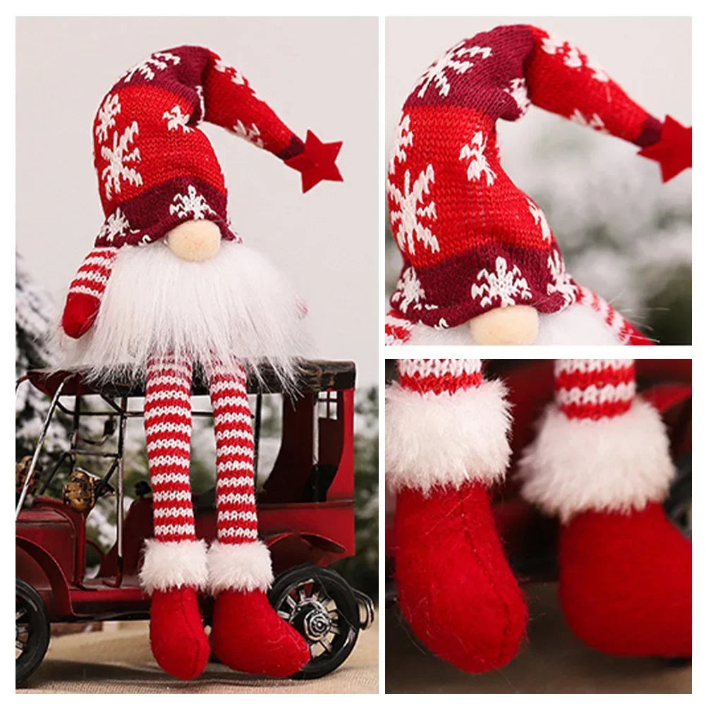 Duende Decorativo de Natal com Luz LED
